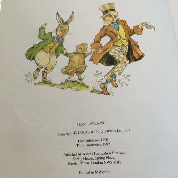 Alice In Wonderland 1992 Rene Cloke Illustrations HC - Picture 6 of 11